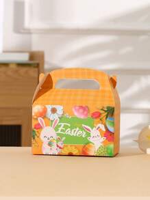 8pcs/Set 16*9*9cm Cartoon Cute Easter Candy Gift Box For Festival Packaging - Multicolor - View 3