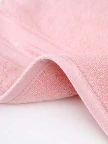 1pc Thickened & Absorbent Shiny Satin Towel For Home Use, Face/Hand/Towel/Bath Towel - Blue - View 9