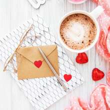 500 Folhas/rolo Etiqueta Adesiva De Coração Em Forma De Amor Etiqueta De Coração De Amor Para Envelope Decorações De Dia Dos Namorados Adesivo De Decoração De Presente(todos Os Acessórios Estão Em Cores E Estilos Aleatórios)