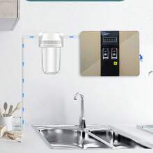 1入5英寸透明過濾瓶淨水器前置過濾器家用濾芯淨水器,適用於水龍頭、淋浴、洗衣機、熱水器等（2cm / 0.78英寸接口）,附送濾心 - 白色 - 查看 9