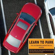 1 Pack Of 10pc/25pc/50pc/100pc Funny Parking Violation Cards - Yellow - View 3