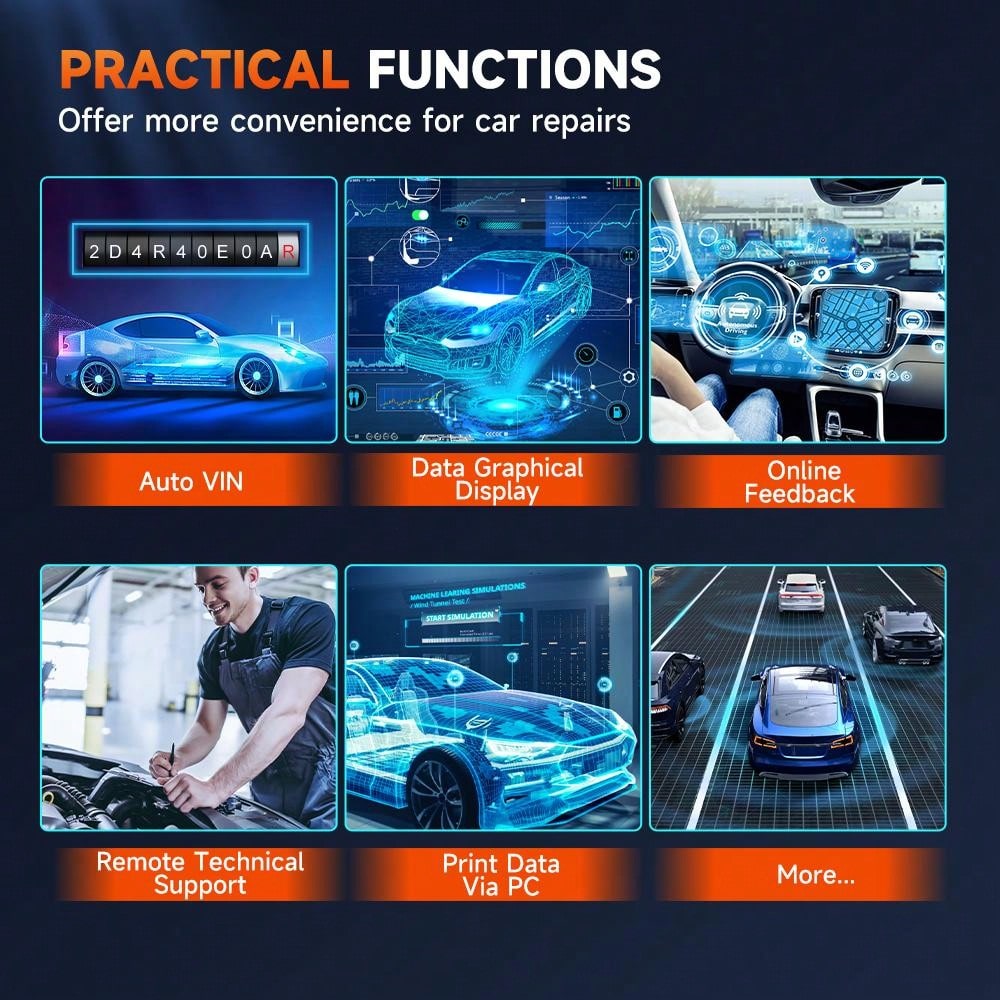 Foxwell Gt60 Bt Bidirectional All System Car Obd2 Scanner Diagnostic Foxwell Gt60 Bt Bidirectional All System Car Obd2 Scanner Diagnostic