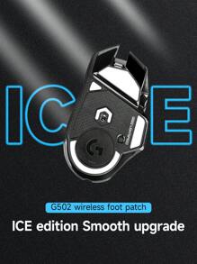 1pc Ice Blue Version Anti-Slip Mouse Feet Pad Non-Wearing Replacement Accessory For G502 And Gpw Wireless Gaming Mouse - Multicolor - View 1