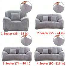Sofa Covers - Silver-gray - View 2
