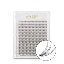 PALM LASHES DIY przedłużanie rzęs 240 klastrów 0.07D-8-16mm Manga Lashes objętość indywidualne przedłużanie rzęs skupiska rzęs DIY w domu