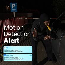 ANNKE 1080p Add-On CCTV Camera, Hi-Resolution Home Security Camera For Surveillance System, IP66 Weatherproof Indoor Outdoor, Long Distance Night Vision - White - View 4