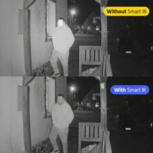 ANNKE 1080p Add-On CCTV Camera, Hi-Resolution Home Security Camera For Surveillance System, IP66 Weatherproof Indoor Outdoor, Long Distance Night Vision - White - View 3