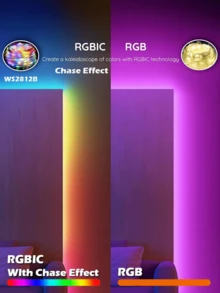 Acosh Neon 藍牙led燈串rgbic夢幻色彩效果,具有智能app自定義顏色音樂同步顏色變化,usb Led妖精燈可用於室內和室外裝飾派對氛圍照明 - Dreamcolor - 查看 8