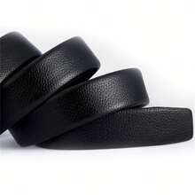 1入組3.5公分寬無性別皮帶,西部風扣釦,適用於休閒、年青風格 - 金色 - 查看 6