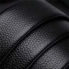 1入組3.5公分寬無性別皮帶,西部風扣釦,適用於休閒、年青風格 - 金色 - 查看 5