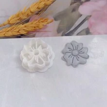 1 件軟陶耳環模具適用於 Diy 黏土耳環製作工具 Yg108 - 白色 - 查看 5