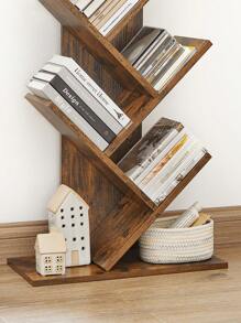 VASAGLE Bookcase - Brown - View 5