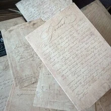 30入組/套復古筆記本和信紙系列剪貼簿紙裝,日記和期刊主題,古董英國背景,規劃者裝飾墊 - 彩色 - 查看 4