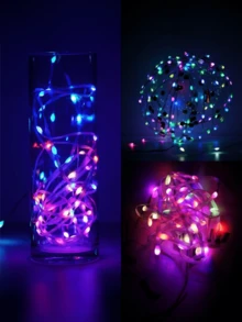 Acosh Neon 藍牙led燈串rgbic夢幻色彩效果,具有智能app自定義顏色音樂同步顏色變化,usb Led妖精燈可用於室內和室外裝飾派對氛圍照明 - Dreamcolor - 查看 4