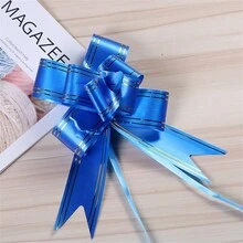 1pc 20pcs Ribbon Bowknot Gift Box For Valentine'S Day, Wedding Decoration, Car Door Handle Flower, Etc. - Red Rose - View 5