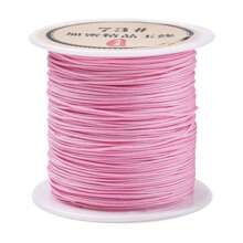 1 Rollos De Cerca De 40 Metros De Alambre Trenzado De Jade De Nailon No. 73 De 0.06 Cm Y Cuerda De Cuentas Adecuados Para Brazaletes Y Collares Diy, Fabricación De Joyas Trenzadas De Joyas