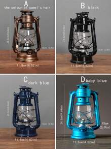 1 Đế Nến Bằng Sắt, Giá Đỡ Đèn Thiết Kế Đèn Dầu Sáng Tạo Cho Gia Đình - Lạc đà - Xem 2