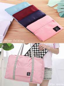 1 件便携式可折叠多功能旅行洗漱包，储物整理袋，粉色房间装饰家居卧室浴室客厅书桌装饰旅行用品婚礼家居装饰生日蘑菇新年配饰礼物送给爸爸妈妈最好的朋友老师男士有趣的礼物储物珠宝收纳盒浴室套装储物整理袋储物盒和箱子香水收纳袋化妆包礼品储物盒袋浴室储物架和架子 - 粉色 - 查看 3