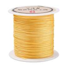 1 Rollos De Cerca De 40 Metros De Alambre Trenzado De Jade De Nailon No. 73 De 0.06 Cm Y Cuerda De Cuentas Adecuados Para Brazaletes Y Collares Diy, Fabricación De Joyas Trenzadas De Joyas
