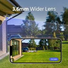 ANNKE 1080p Add-On CCTV Camera, Hi-Resolution Home Security Camera For Surveillance System, IP66 Weatherproof Indoor Outdoor, Long Distance Night Vision - White - View 8