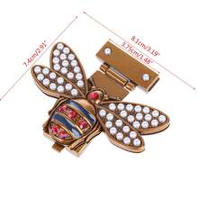 DIY Women Bee Metal Clasp Turn Twist Lock For Handbag Shoulder Bag Purse Gift - Bronze - View 8
