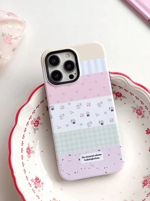 1個2合1圖案手機殼,兼容iphone - 彩色 - 查看 3