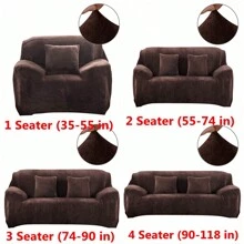 Sofa Covers - Brown - View 2