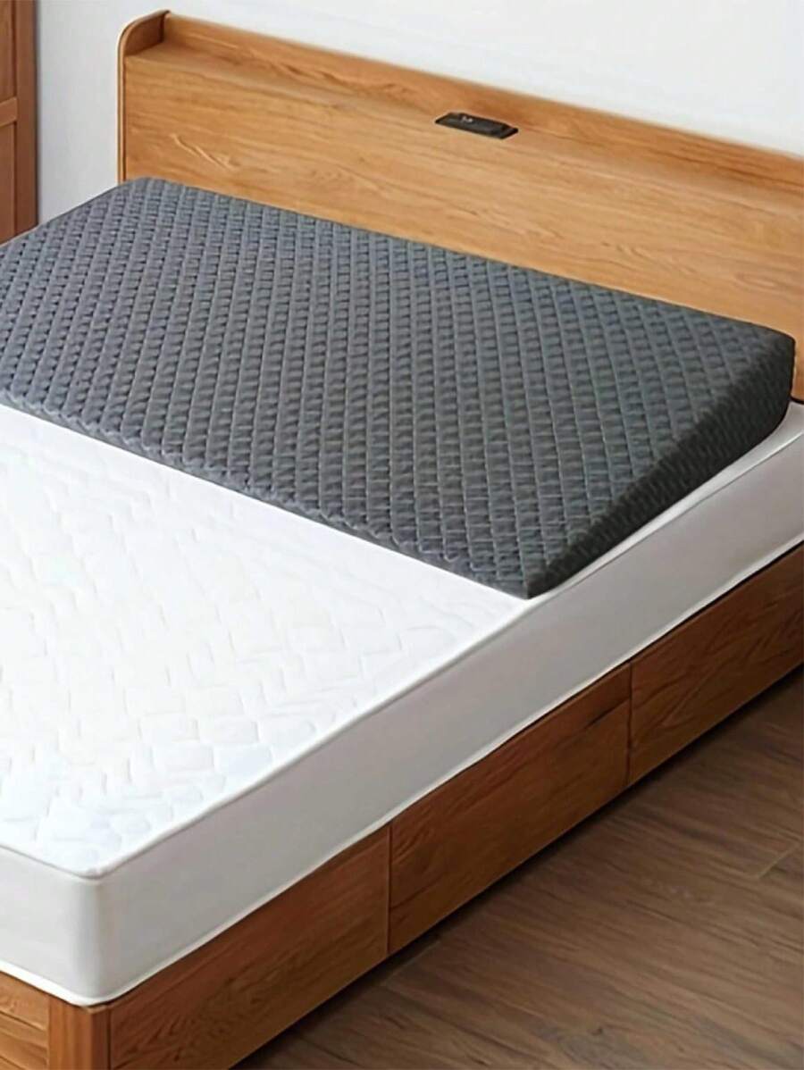 TEXSTEAD 1個床墊楔形墊,楔形床,床墊提升器,床墊下楔形枕,床墊楔形墊,床墊楔形墊,床墊升降機楔形墊 - 灰色 - 查看 1