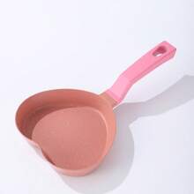 Heart Shape Egg Frying Pan, Non-Stick Breakfast Pan, Perfect Gift For Boyfriend,Suitable For Induction Cookers And Gas Stove - White - View 4