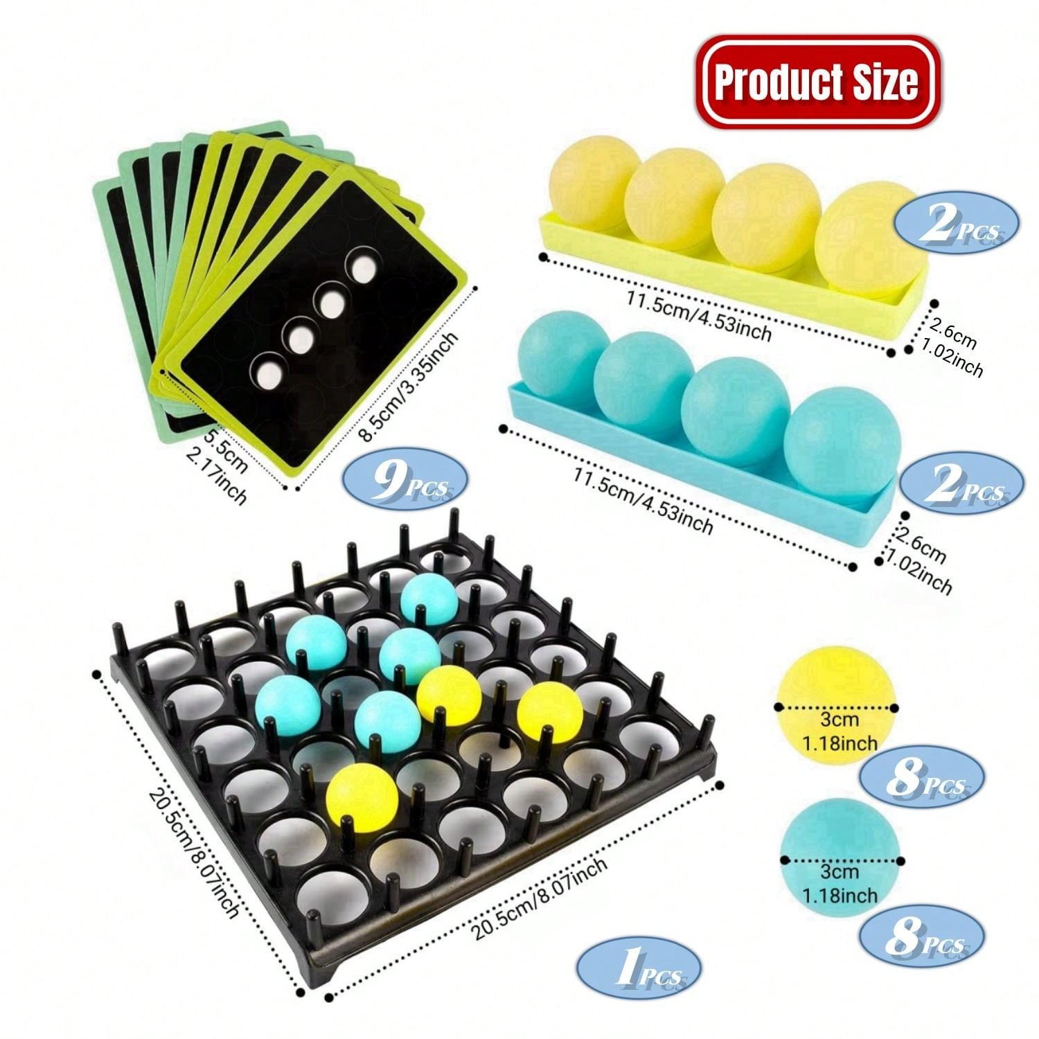 Bounce Ball Party Game Table Jumping Ball Toys, Funny Jumping Ball