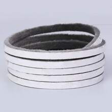 1包10米 9x5mm 自粘式灰色毛毡門窗天氣密封條,滑動門防撞帶,窗戶防風和隔音密封帶 - 灰色 - 查看 7