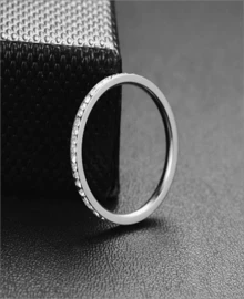 Single Ring - Gümüş - Görünüm 4