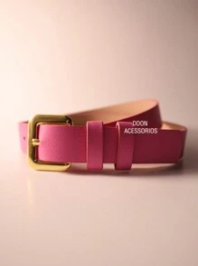 Women Belts - 玫紅色 - 查看 1