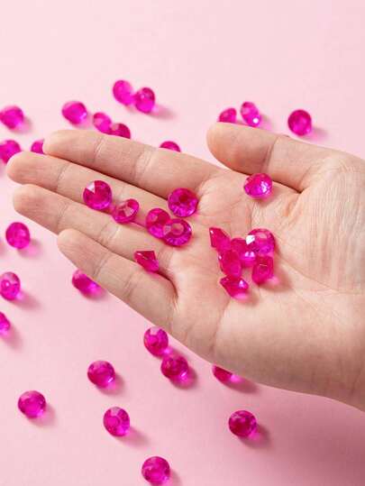 Acrylic Rhinestone, Wedding Decoration Acrylic Rhinestone, Table Decor Rhinestone, Vase Filler, Party Decoration, Diy Decoration, Back To School Valentine Day