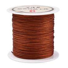 1 Rollos De Cerca De 40 Metros De Alambre Trenzado De Jade De Nailon No. 73 De 0.06 Cm Y Cuerda De Cuentas Adecuados Para Brazaletes Y Collares Diy, Fabricación De Joyas Trenzadas De Joyas