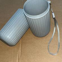 1入實色旅行牙膏牙刷保護盒，旅行野營收納盒，男女適用，適用於醫院，商務旅行，旅行必備品，旅行組織者，適用於海灘，暑假，開學季