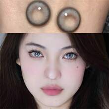 Morningcon Lost Mermaid Gray Gray Colored Contact Lenses For Eyes Natural Contact Lens Big Beauty Pupil Degrees Prescription Myopia - Grey - View 4