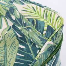 1 件女式大容量帆布收納袋帶創意印花圖案、旅行布質化妝品和盥洗用品收納袋 - 枕頭型 - 查看 5