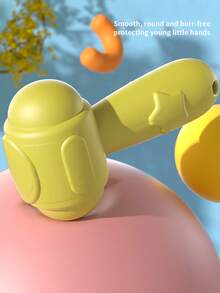 1入組隨機顏色和風格的快樂鼹鼠和蜜蜂敲打玩具,專門為兒童的早期教育和協調培訓而設,有助於發展手眼協調,速度和互動玩具（隨機發貨） - 彩色 - 查看 6