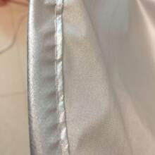 Áo choàng cắt tóc hình ô cho người lớn, váy cắt tóc tại nhà di động có thể gấp gọn, dụng cụ làm tóc, sản phẩm và phụ kiện tóc cho tiệm cắt tóc, đồ dùng làm đẹp thiết yếu khi đi du lịch, trở lại trường, đồ dùng thiết yếu khi đi du lịch, phụ kiện tóc cho phụ nữ - Màu Xám nhạt - Xem 5