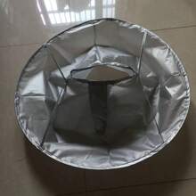 Áo choàng cắt tóc hình ô cho người lớn, váy cắt tóc tại nhà di động có thể gấp gọn, dụng cụ làm tóc, sản phẩm và phụ kiện tóc cho tiệm cắt tóc, đồ dùng làm đẹp thiết yếu khi đi du lịch, trở lại trường, đồ dùng thiết yếu khi đi du lịch, phụ kiện tóc cho phụ nữ - Màu Xám nhạt - Xem 11