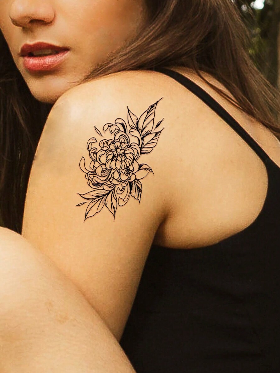 12 Half Arm Temporary Tattoos Sleeve Tattoos Waterproof Realistic Long