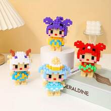 （金牛座）十二星座套裝,組裝式微型粒子積木,立體拼圖玩具,十二個裝飾品,積木玩具,適合作為禮物贈送 - 金牛座 - 查看 8