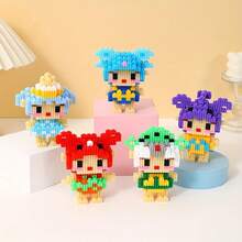 （金牛座）十二星座套裝,組裝式微型粒子積木,立體拼圖玩具,十二個裝飾品,積木玩具,適合作為禮物贈送 - 金牛座 - 查看 6