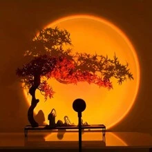 使用我们的迷你创意铝合金 USB 纯色灯来体验灵感夕阳光的魔力。 - 黑色 - 查看 7