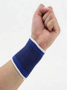 Munhequeira Protetor de Pulso Esportiva Para Academia Basquete Multiuso Universal - 2 PARES (4UNI) - Visão 4
