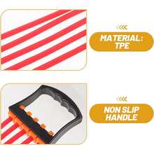 1pc Five-Tube Chest Expansion Resistance Band Arm Expander Latex Tube Training Rope - Green - View 5