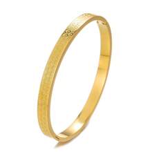 1 件獨特日韓設計不鏽鋼鏤空情人手鍊,搭配蝴蝶、心形和幾何圖案 - 金色 - 查看 21