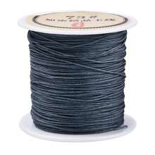 1 Rollos De Cerca De 40 Metros De Alambre Trenzado De Jade De Nailon No. 73 De 0.06 Cm Y Cuerda De Cuentas Adecuados Para Brazaletes Y Collares Diy, Fabricación De Joyas Trenzadas De Joyas