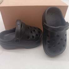 2pcs/Set New Cross-Border Fashionable Pet Shoes, Hole & Beach & Slipper Design For Dogs - Black - View 4